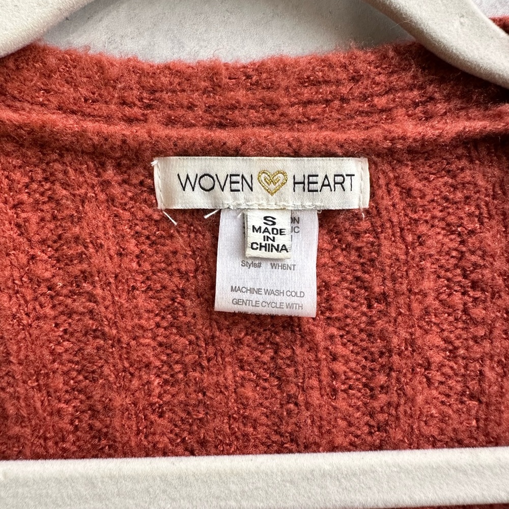 Orange Cardigan - Picture 2 of 2